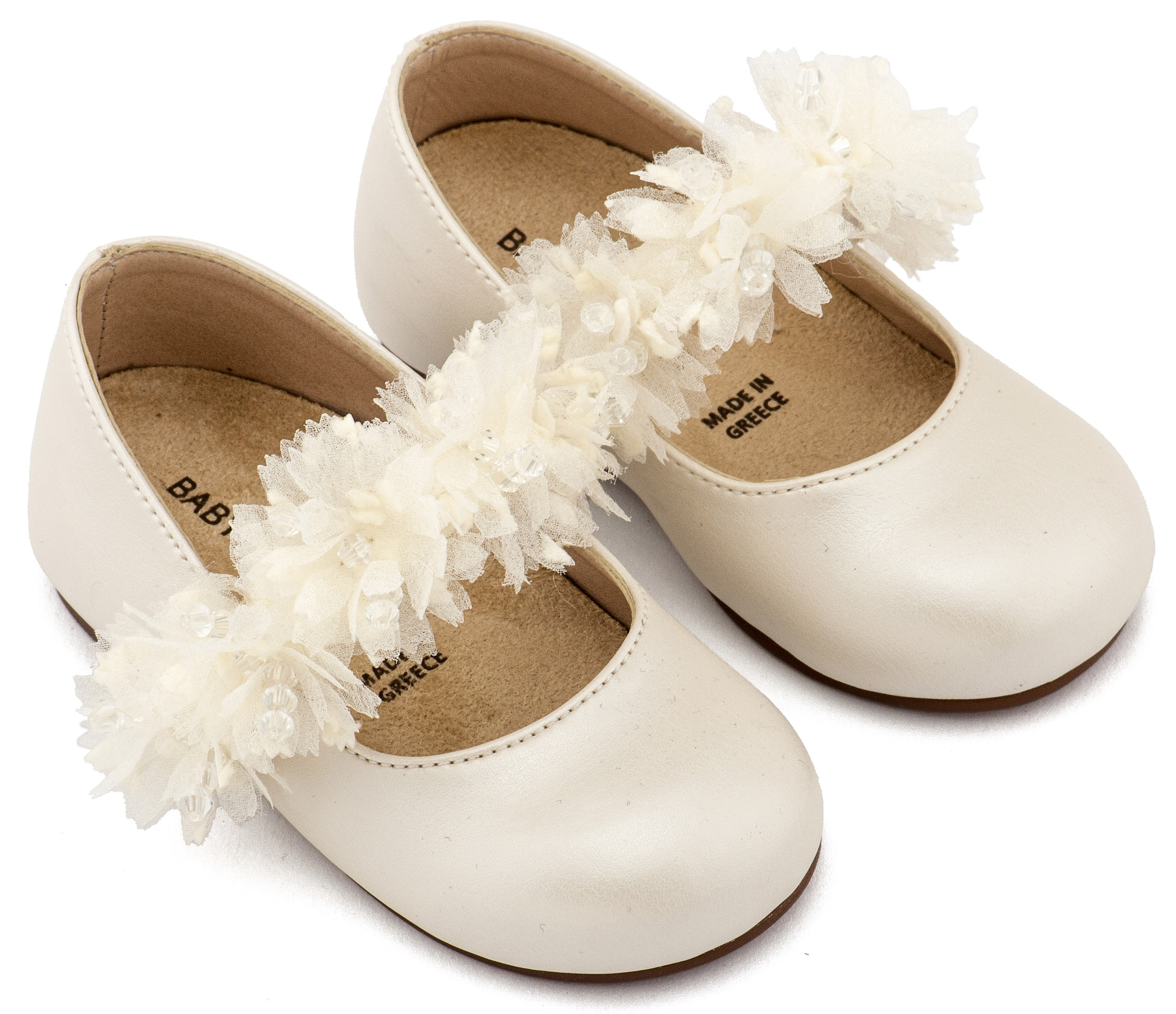 Γοβάκι Μονή Μπαρέτα Διακοσμημένη 