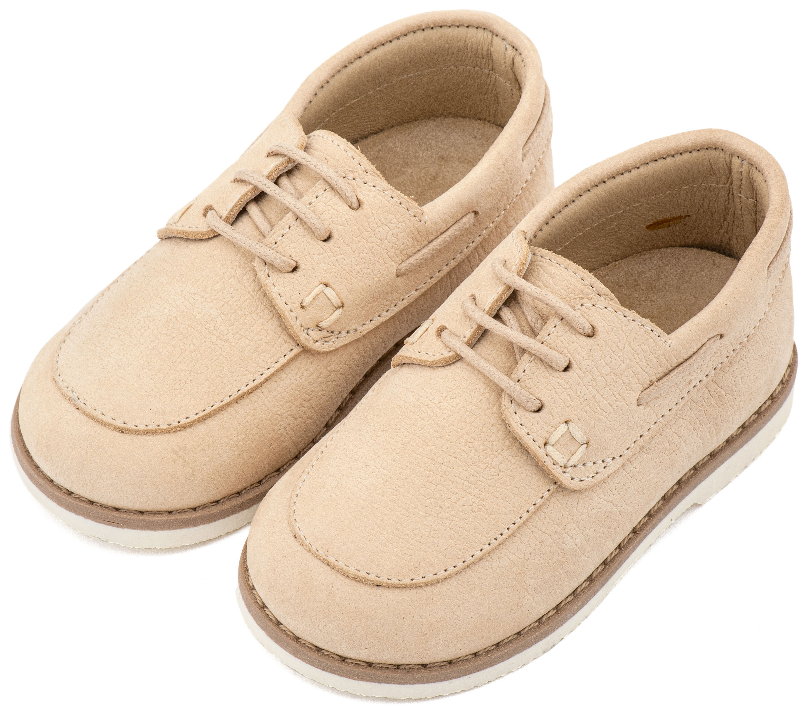 BABYWALKER - Δετό Δερμάτινο Μοκασίνι