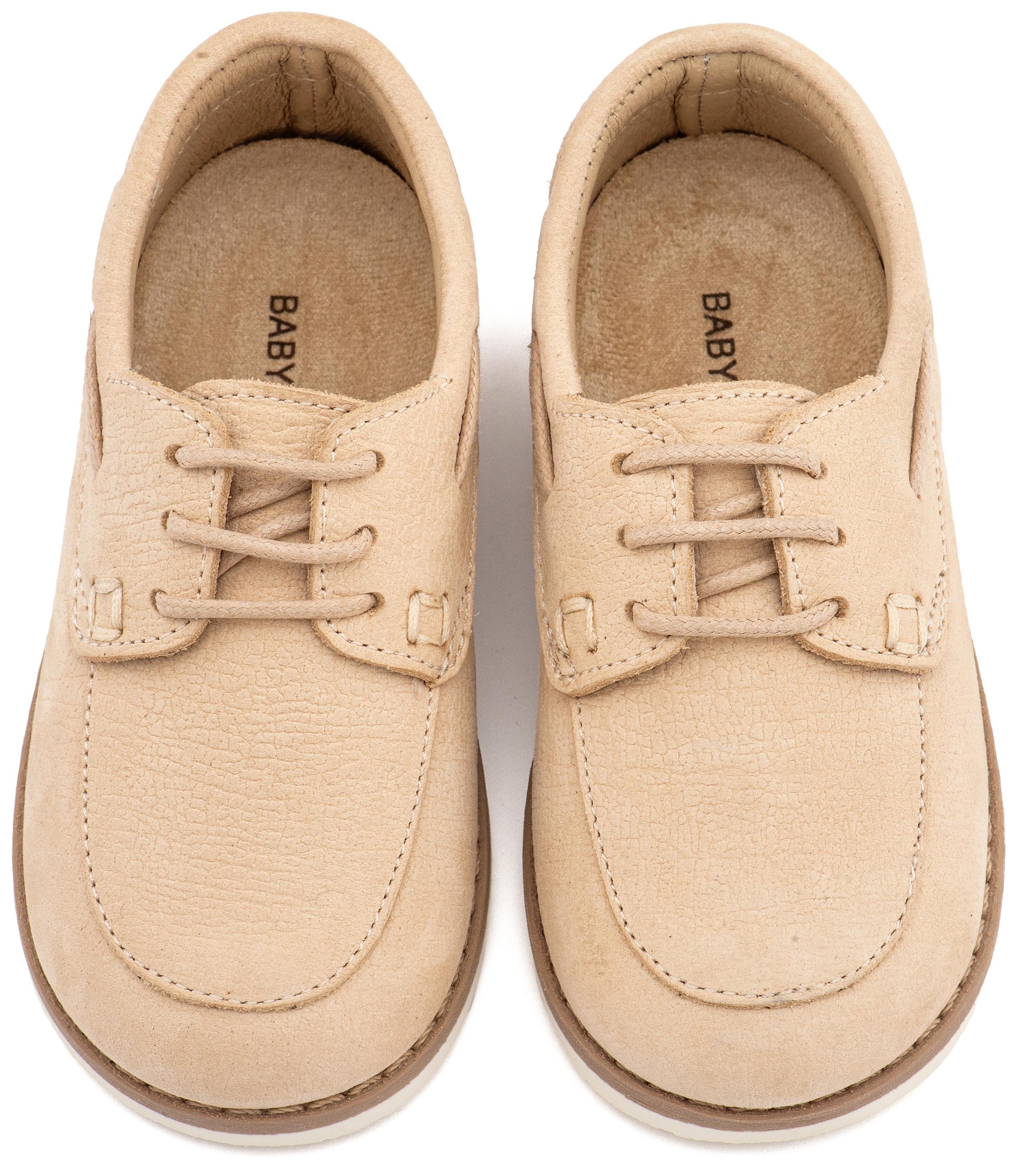 BABYWALKER - Δετό Δερμάτινο Μοκασίνι