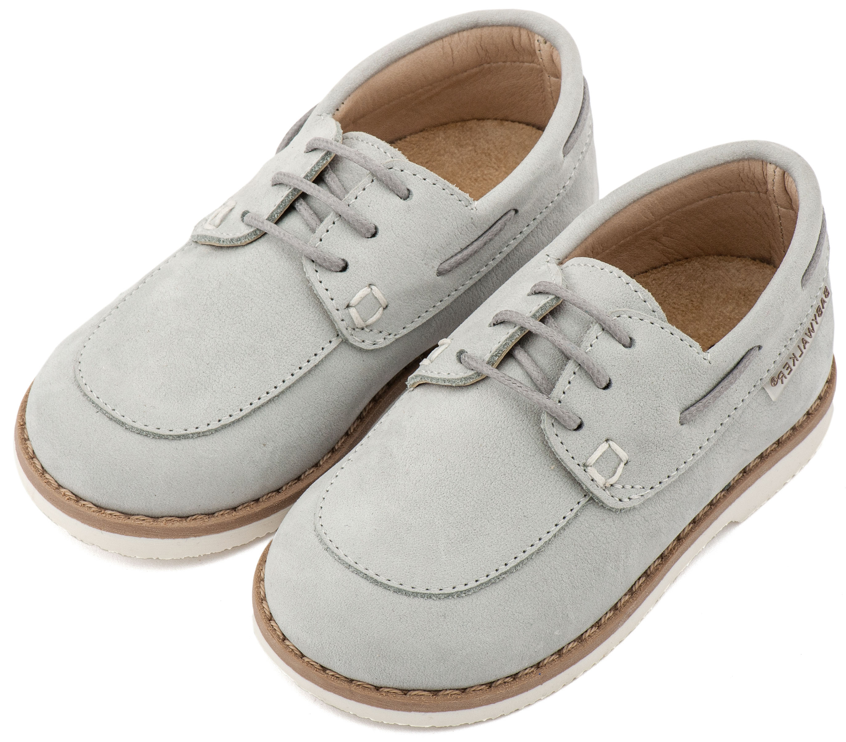 BABYWALKER - Δετό Δερμάτινο Μοκασίνι