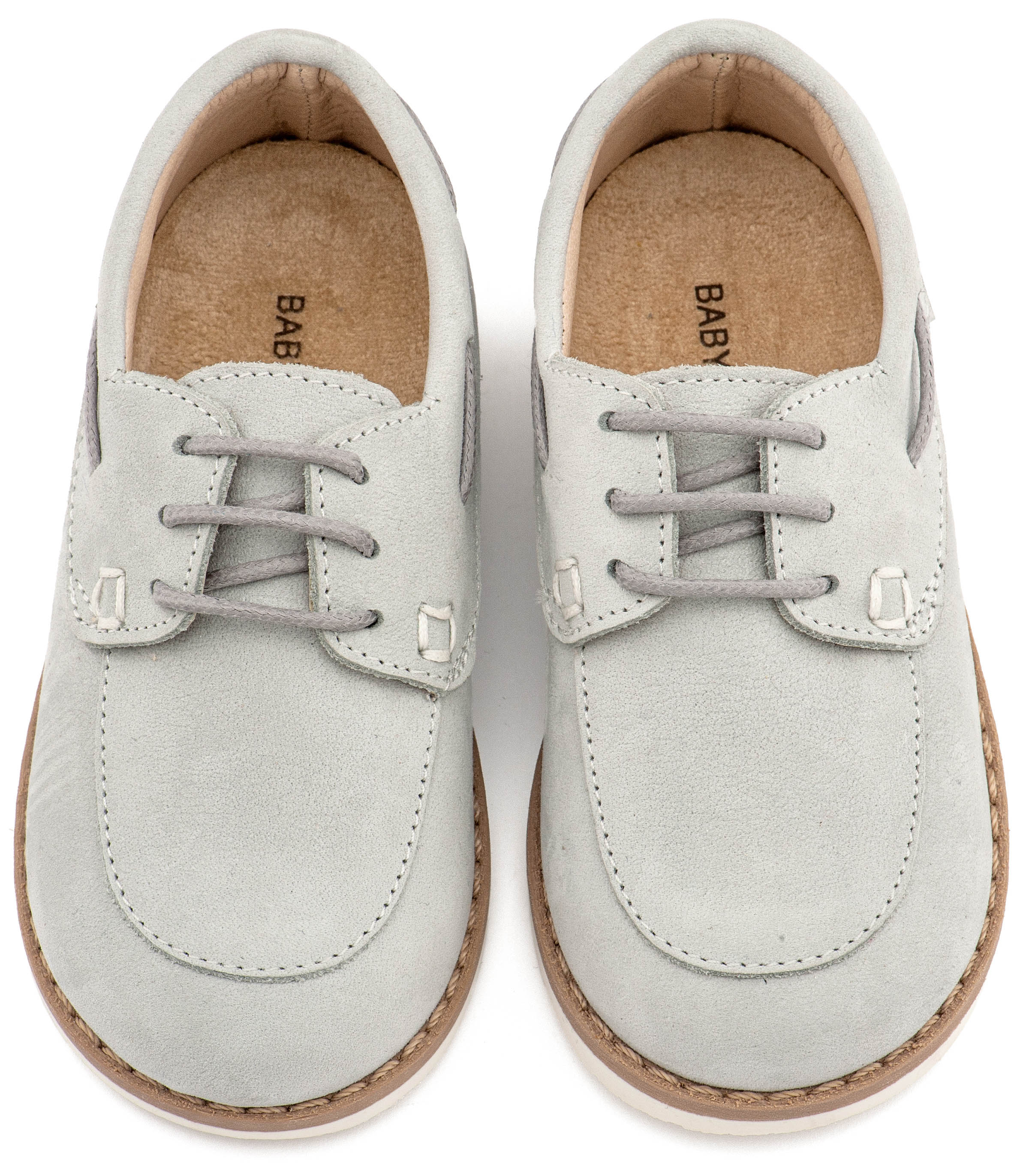 BABYWALKER - Δετό Δερμάτινο Μοκασίνι