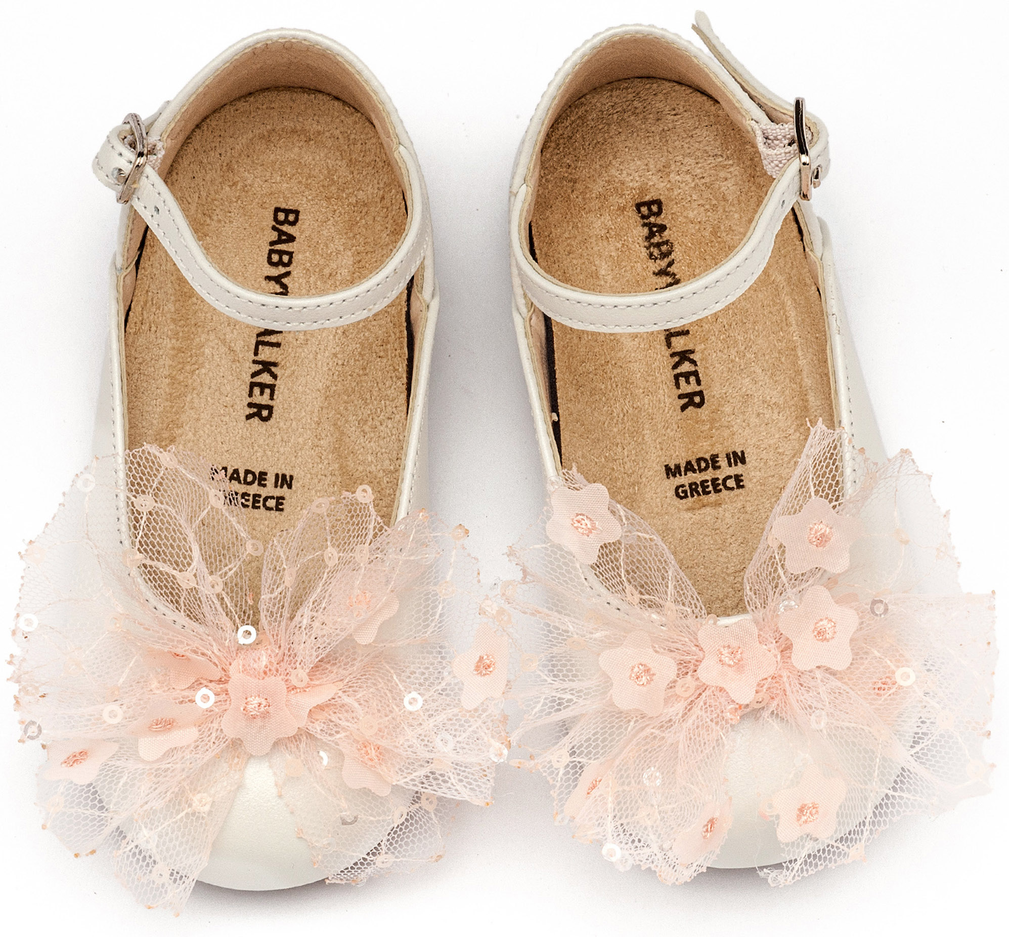 BABYWALKER - Γαλλικό Γοβάκι με Τούλινο Φιόγκο