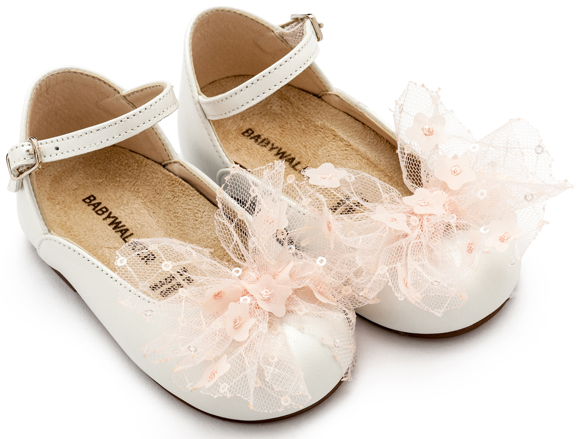 BABYWALKER - Γαλλικό Γοβάκι με Τούλινο Φιόγκο