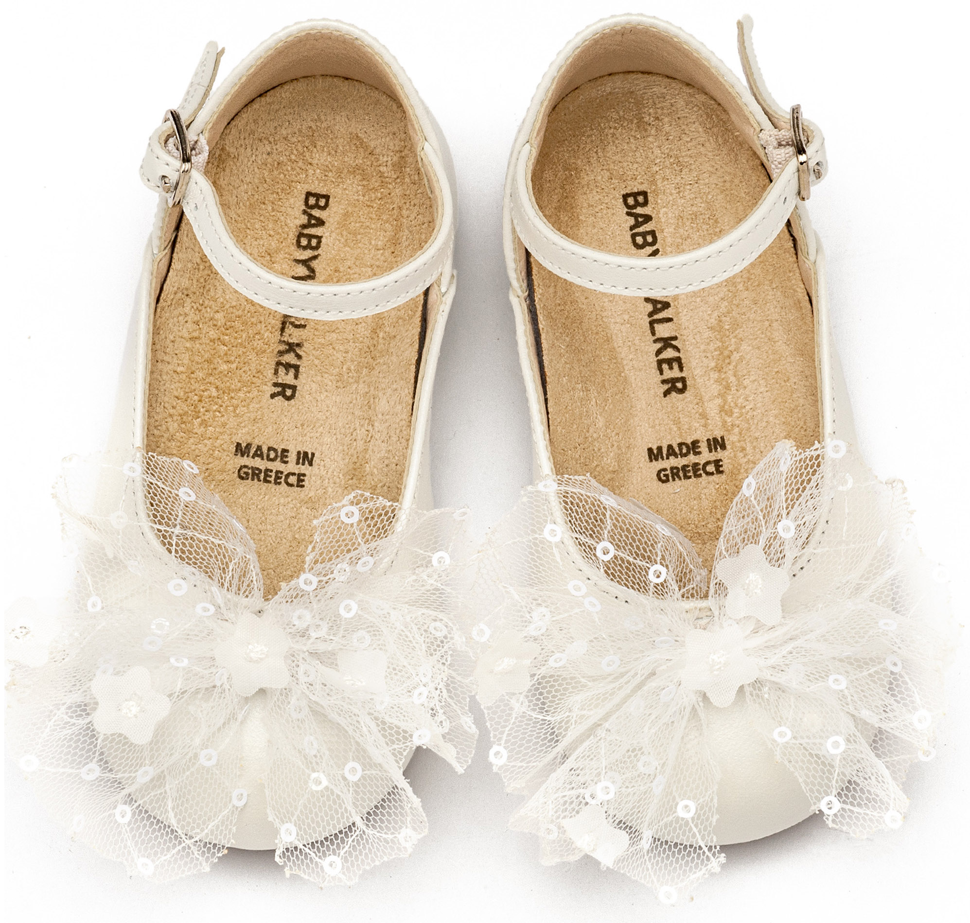 BABYWALKER - Γαλλικό Γοβάκι με Τούλινο Φιόγκο