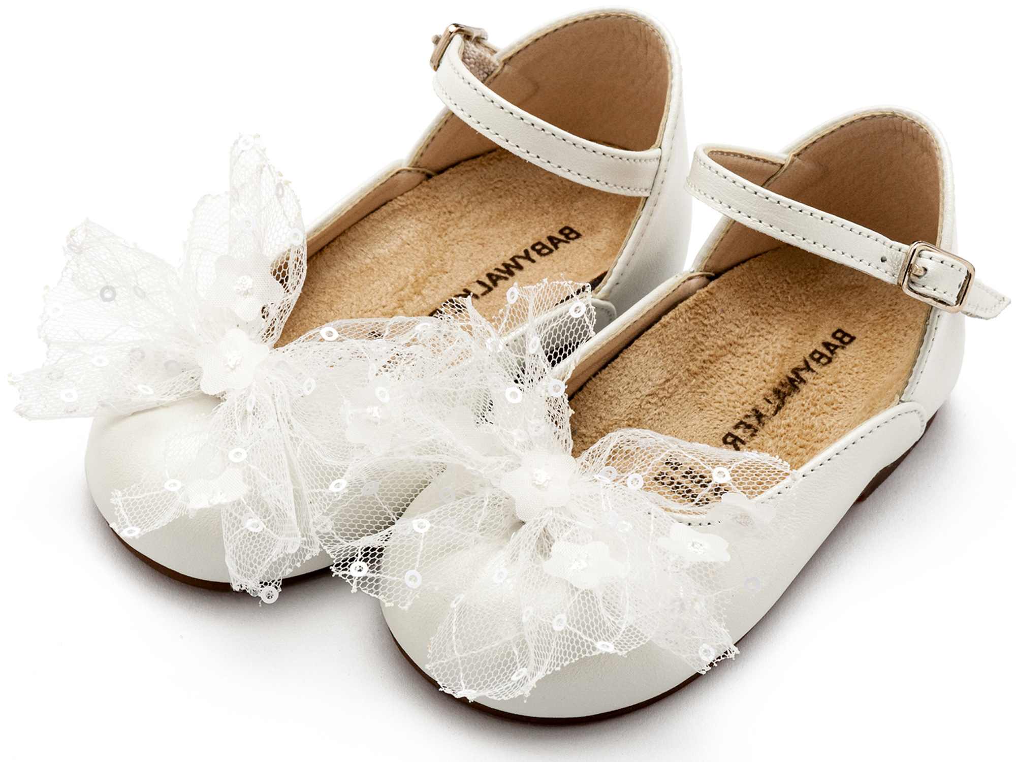 BABYWALKER - Γαλλικό Γοβάκι με Τούλινο Φιόγκο