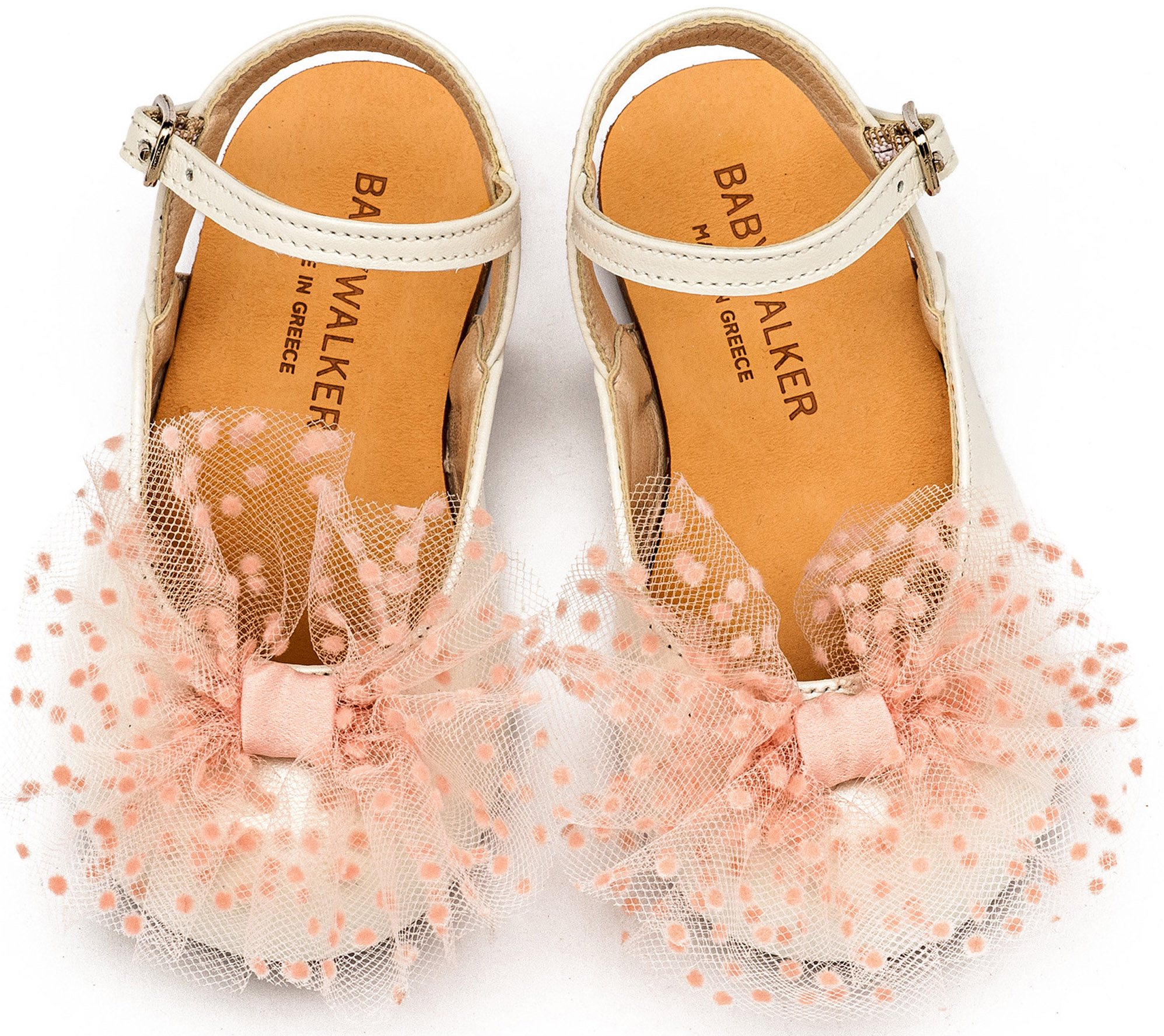 BABYWALKER - Γαλλικό Σαμπό με Χειροποίητο Τούλινο Φιόγκο