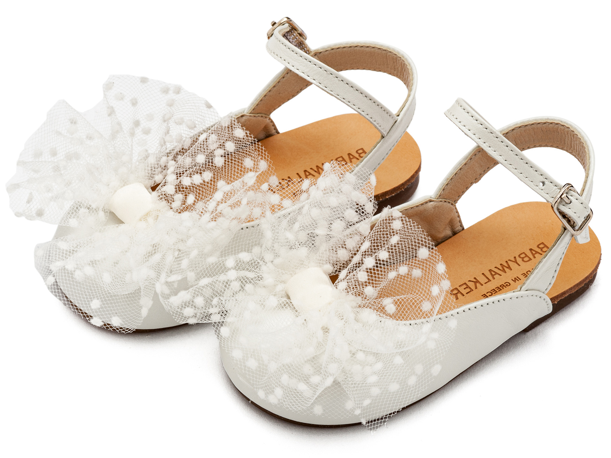 BABYWALKER - Γαλλικό Σαμπό με Χειροποίητο Τούλινο Φιόγκο