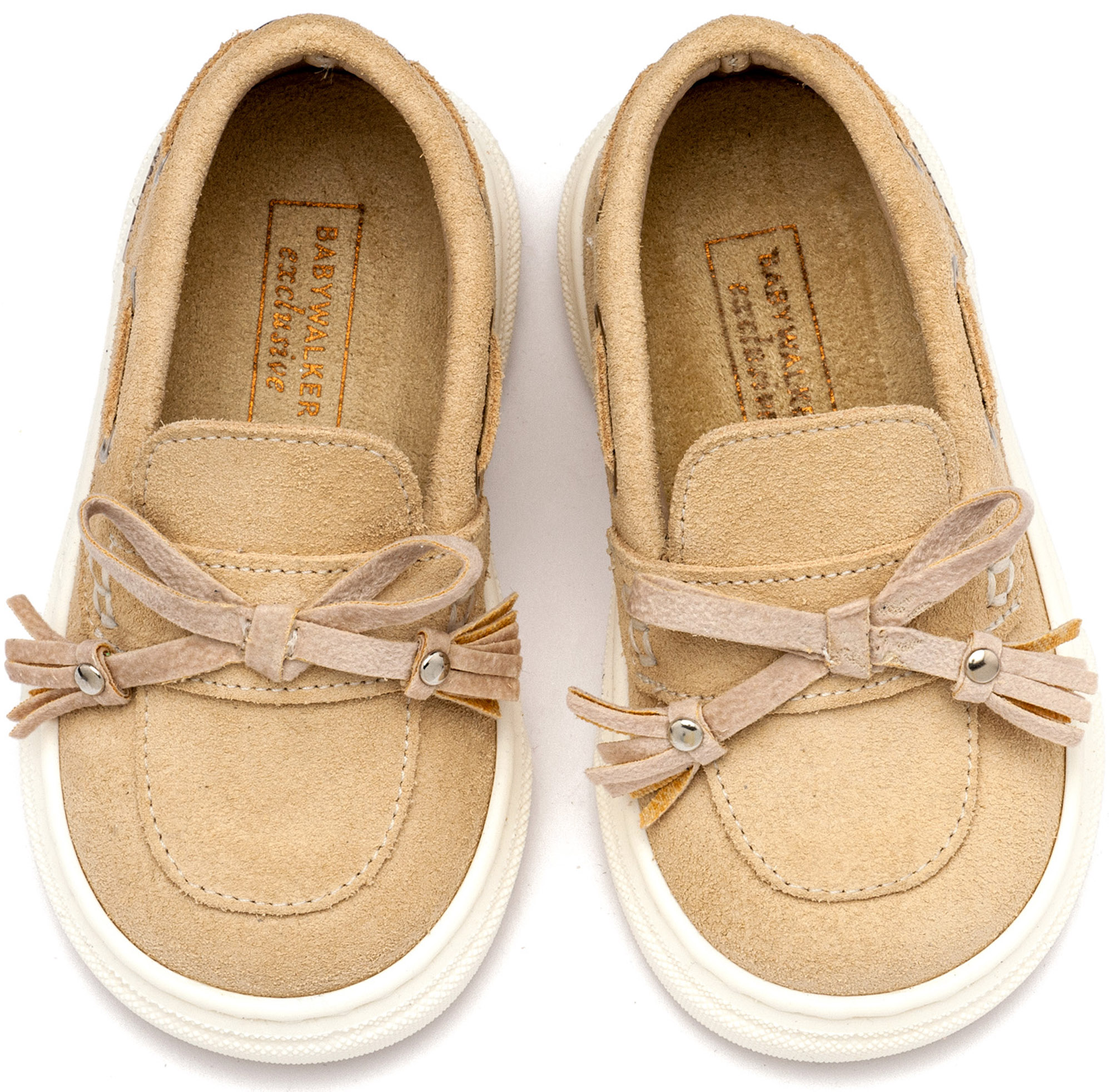 BABYWALKER - Loafer με Κρόσσια και Φιογκάκι