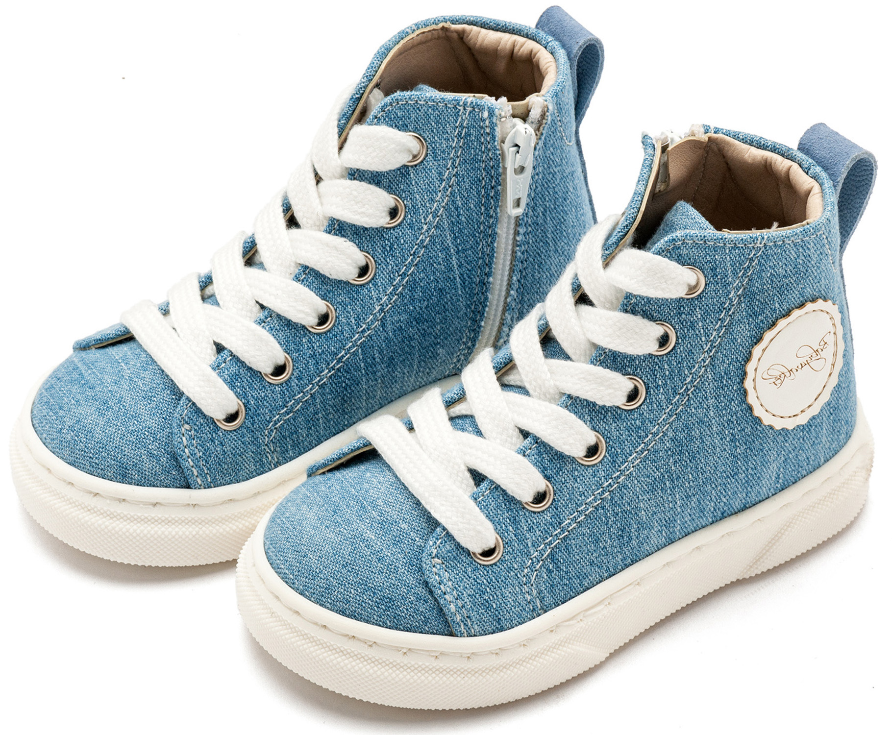 BABYWALKER - Δετό Μποτάκι Sneaker με Φερμουάρ στο Πλάι