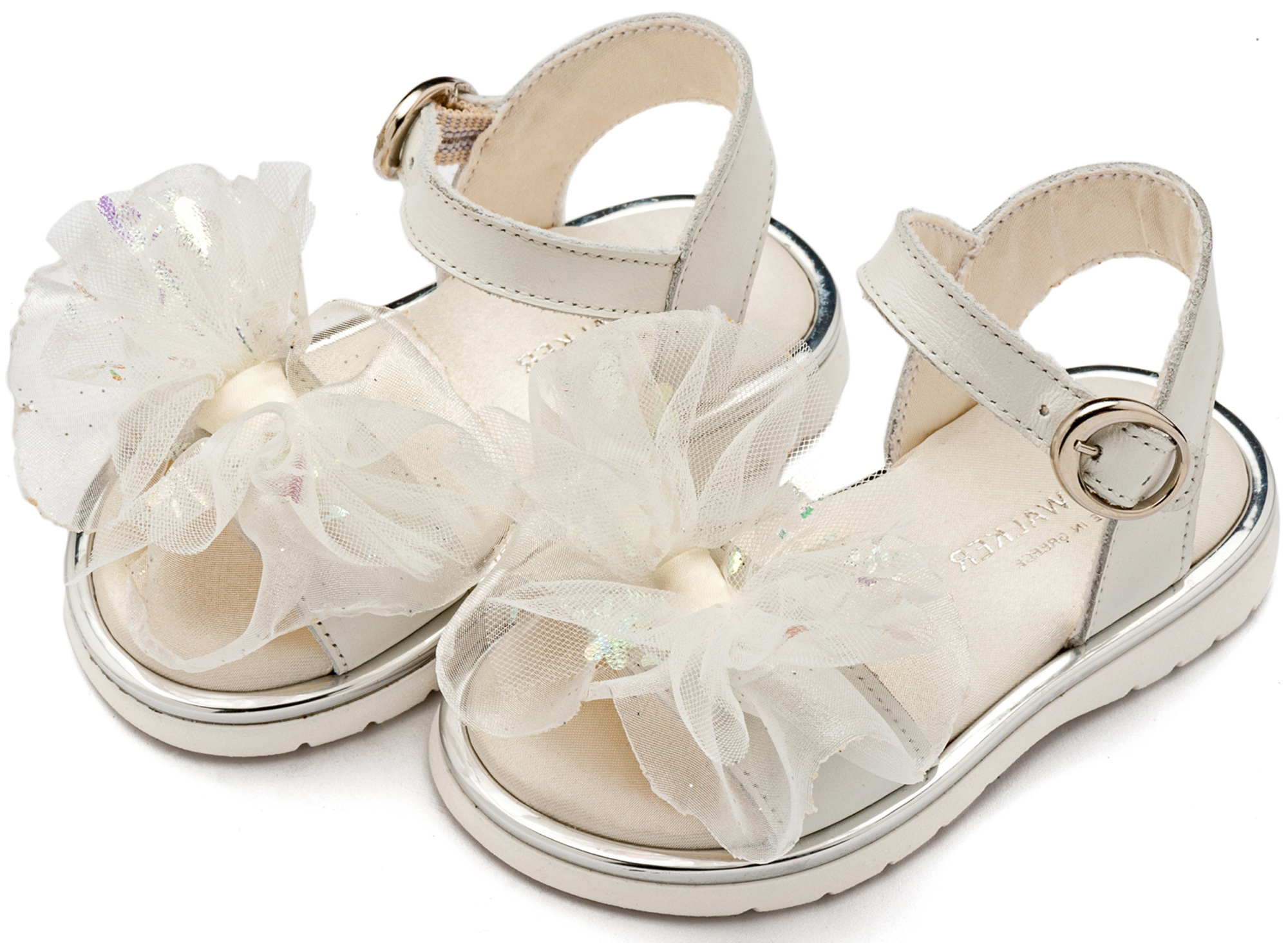 BABYWALKER - Πέδιλο με Χειροποίητο Υφασμάτινο Φιόγκο