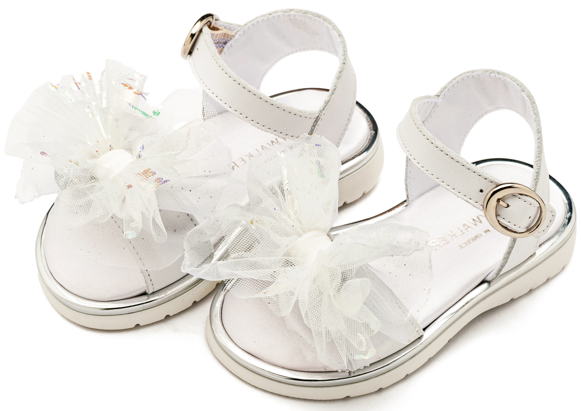 BABYWALKER - Πέδιλο με Χειροποίητο Υφασμάτινο Φιόγκο