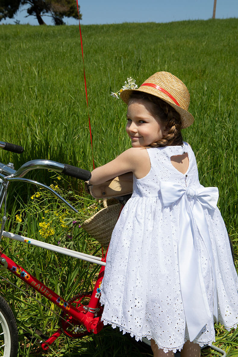BAMBOLINO - Βαπτιστικό Φόρεμα Avgi 