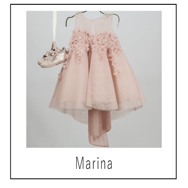BAMBOLINO - Βαπτιστικό Φόρεμα Marina 