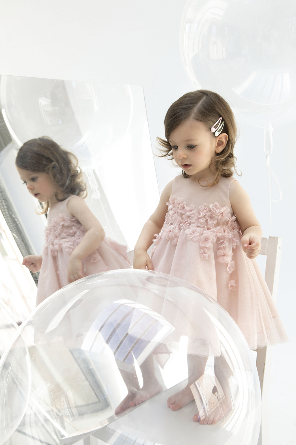 BAMBOLINO - Βαπτιστικό Φόρεμα Marina 