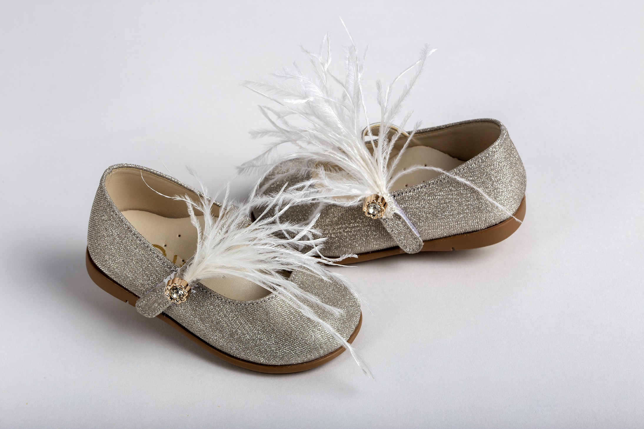 Δερμάτινα βαπτιστικά παπούτσια