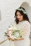 Πρωτέας Rustic Style Bridal Bouquet Νυφικό Μπουκέτο