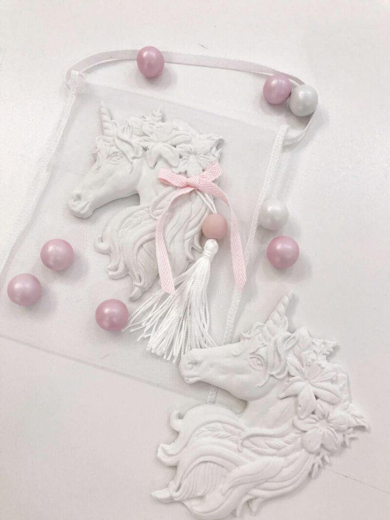 Αρωματική Μπομπονιέρα Βάπτισης "Μονόκερος"