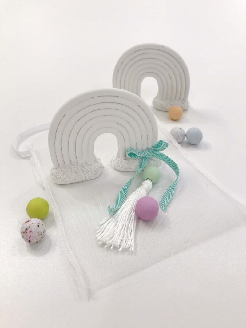 Αρωματική Μπομπονιέρα Βάπτισης "Ουράνιο Τόξο 3D"