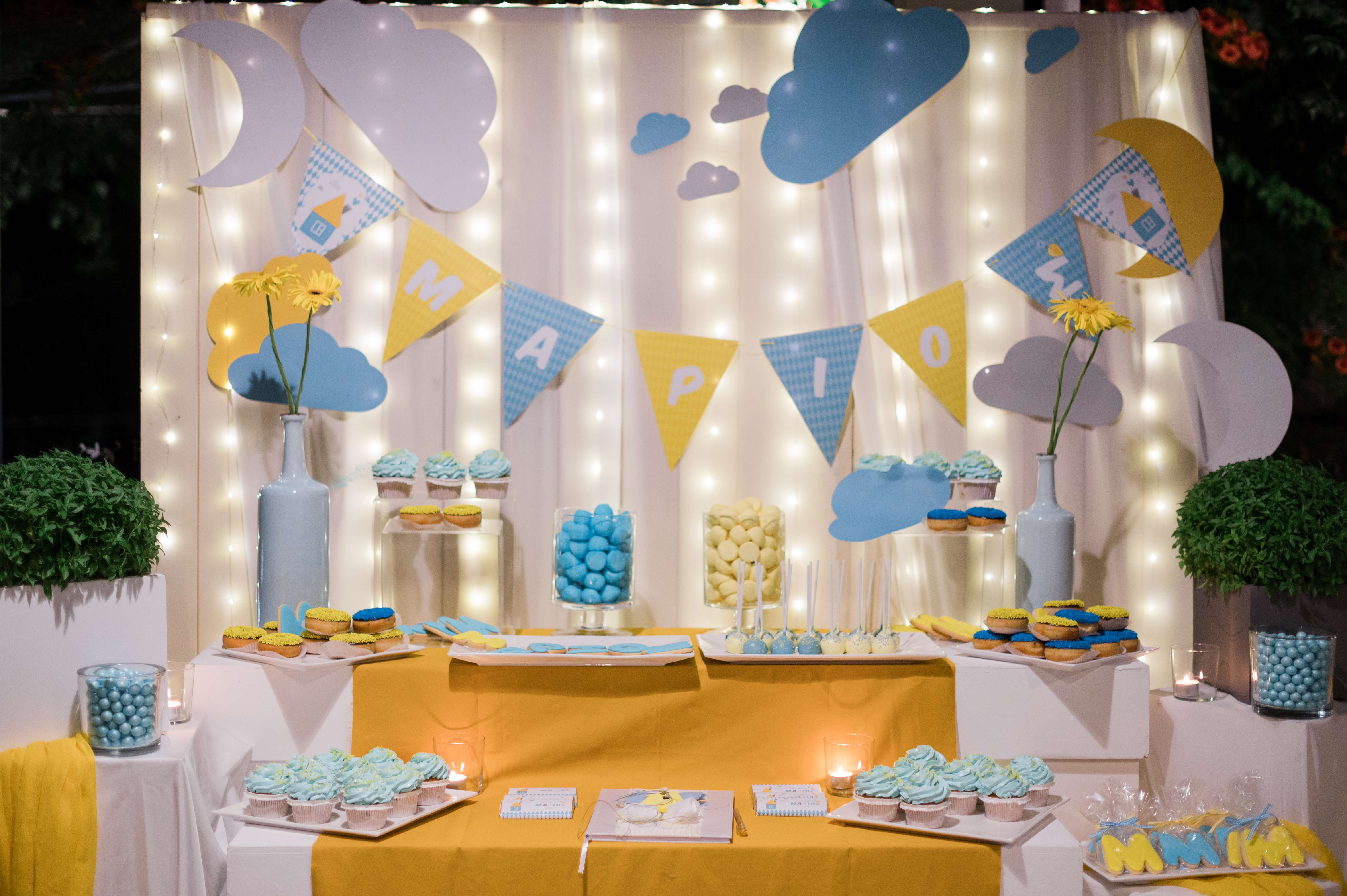 Η βάπτιση του Μάριου με θέμα το Σπιτάκι