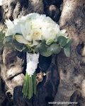 Total White Bridal Bouquet Νυφικό Μπουκέτο 
