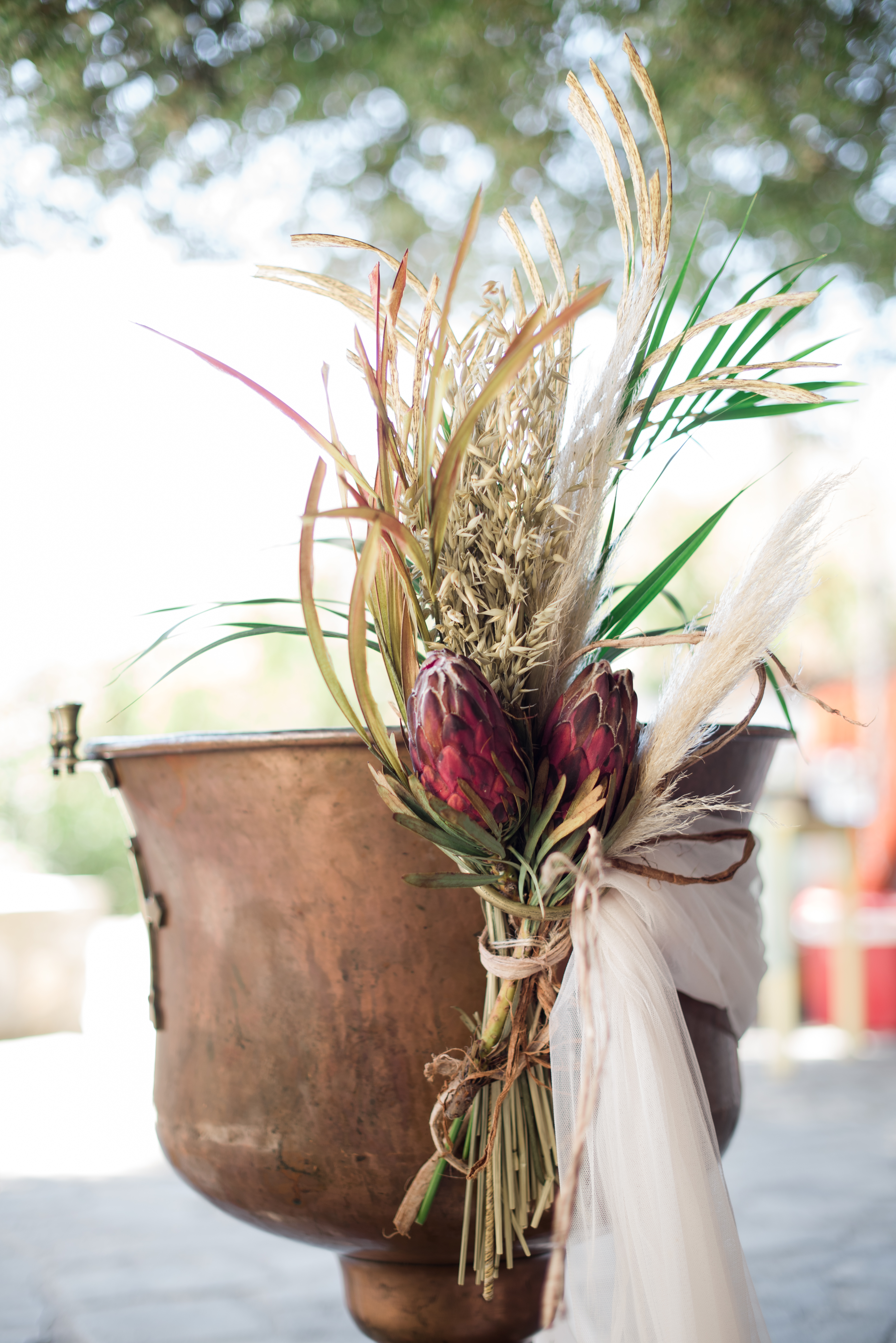 Η βάπτιση του Κωνσταντίνου με θέμα τον Ινδιάνο