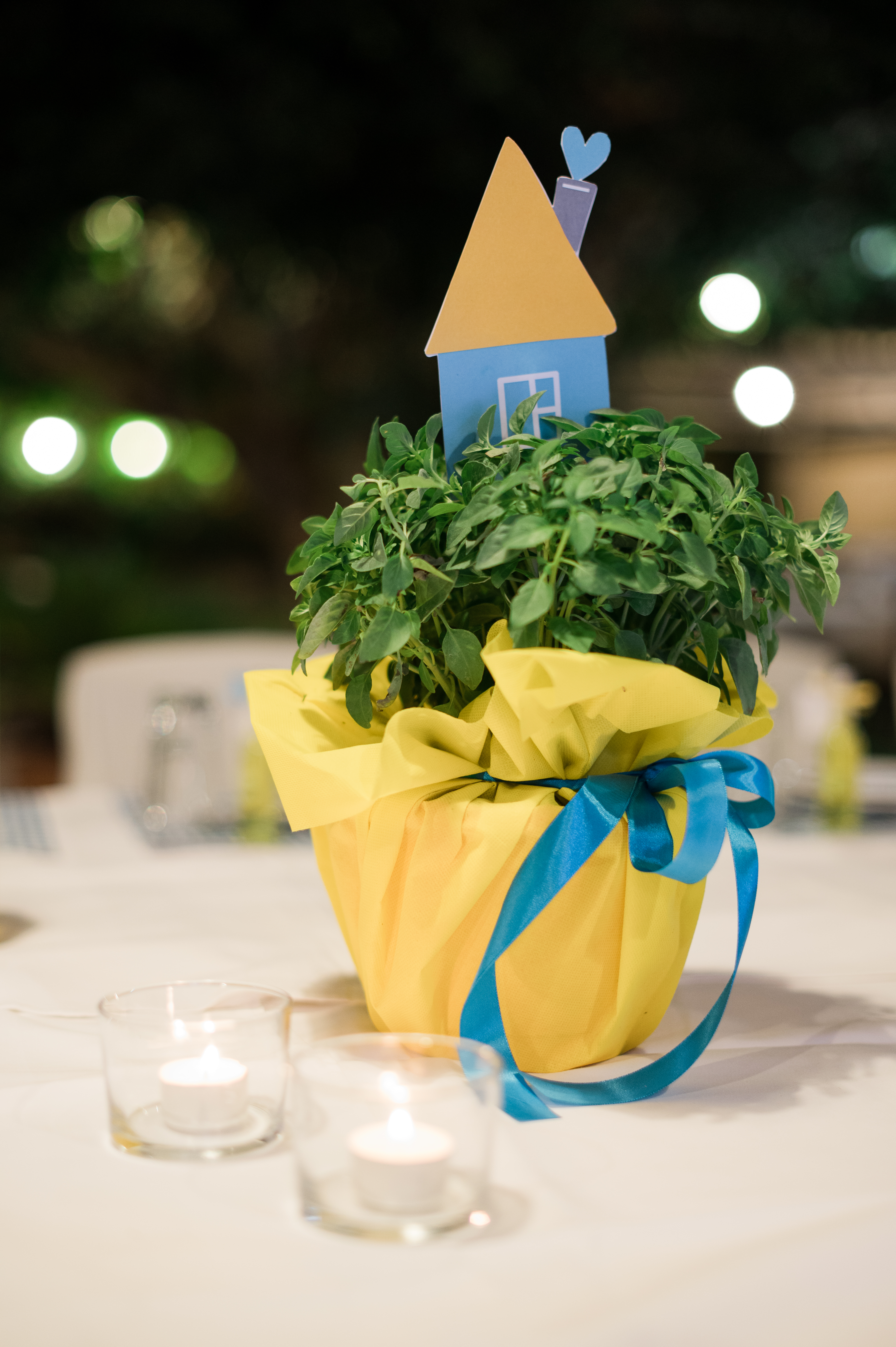 Η βάπτιση του Μάριου με θέμα το Σπιτάκι