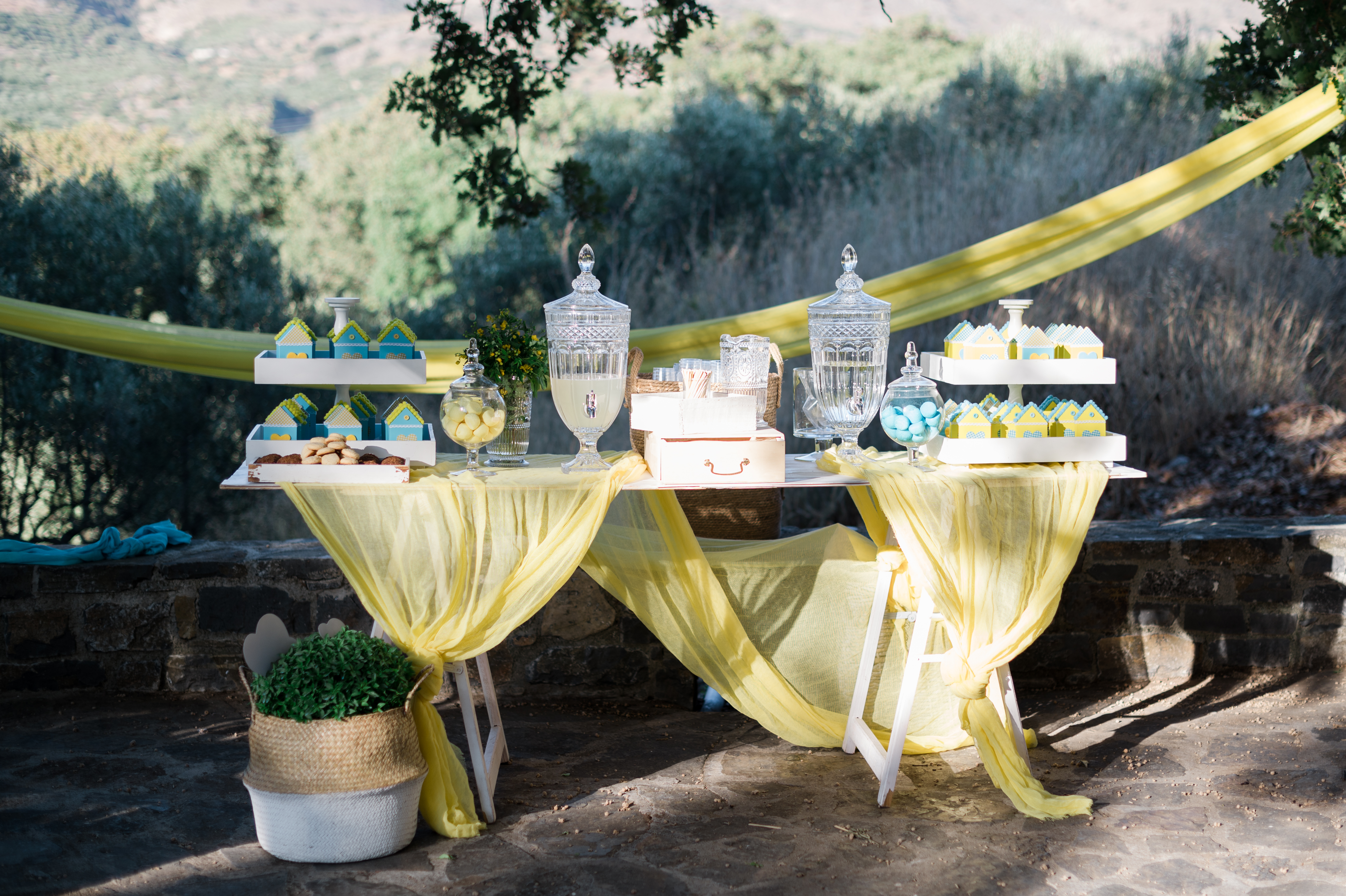 Η βάπτιση του Μάριου με θέμα το Σπιτάκι