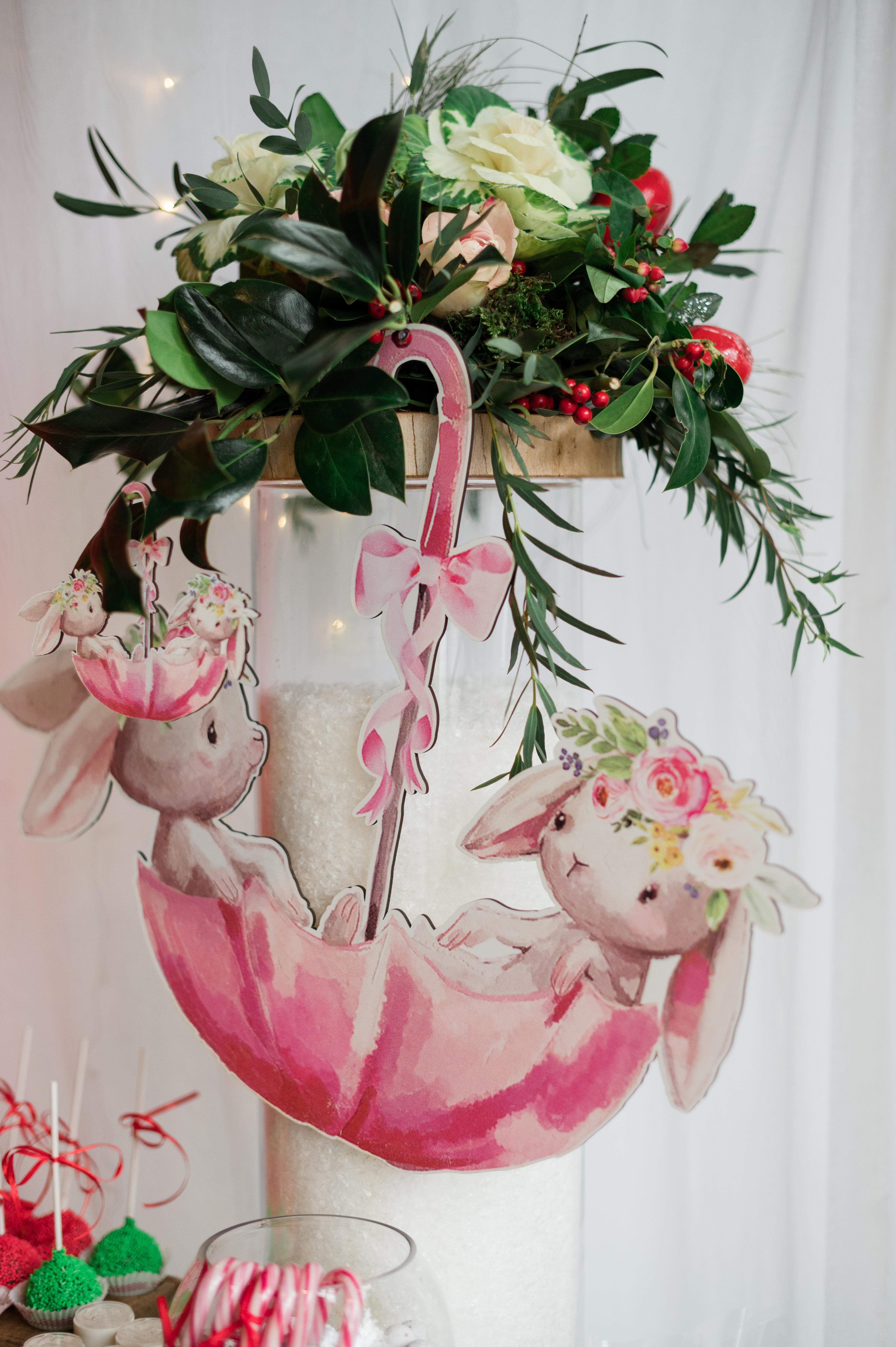 Η Βάπτιση της Φωτεινής & της Γεωργίας με Χριστουγεννιάτικο θέμα