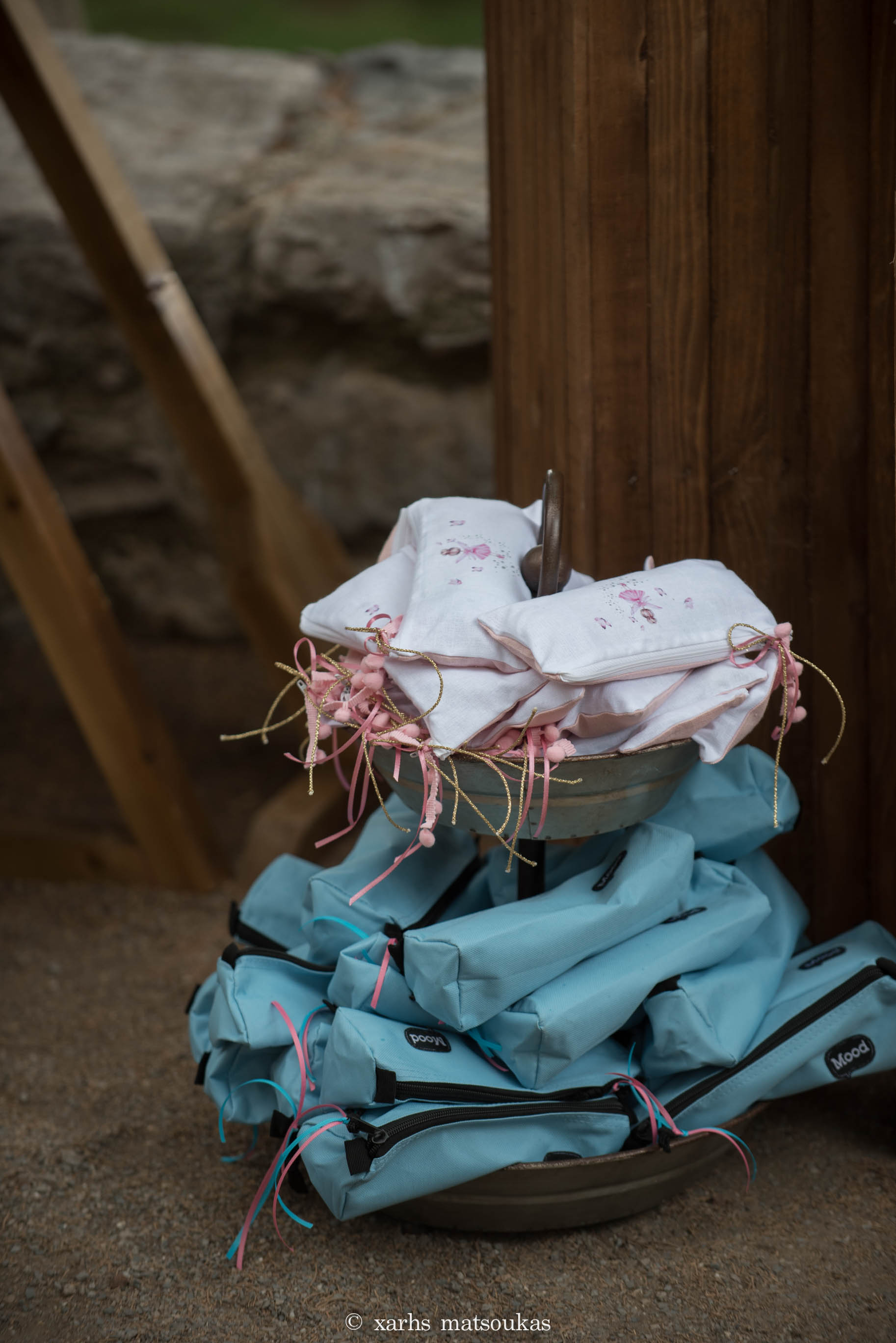 Η βάπτιση της Κατερίνας με Φλωράλ θέμα