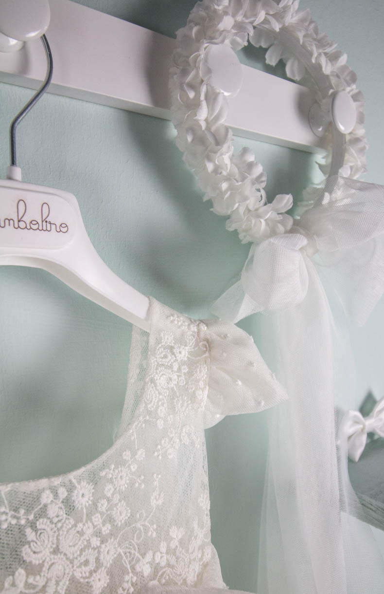 BAMBOLINO - Βαπτιστικό Φόρεμα Melissa