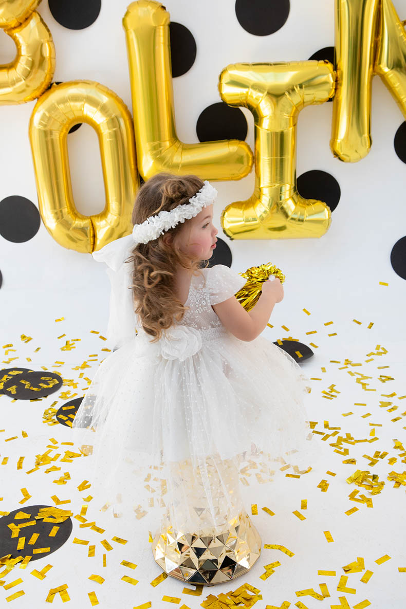 BAMBOLINO - Βαπτιστικό Φόρεμα Melissa