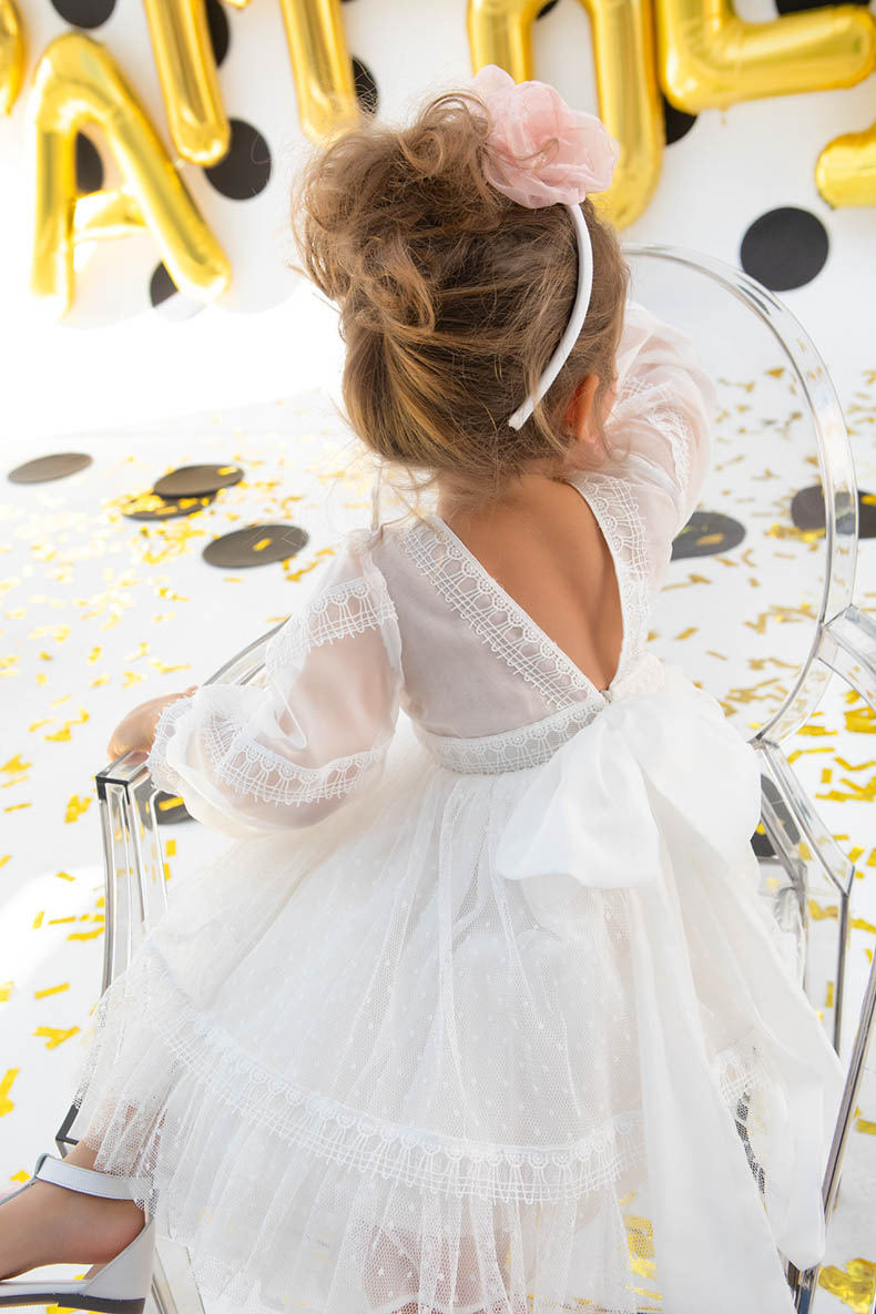 BAMBOLINO - Βαπτιστικό Φόρεμα Penny