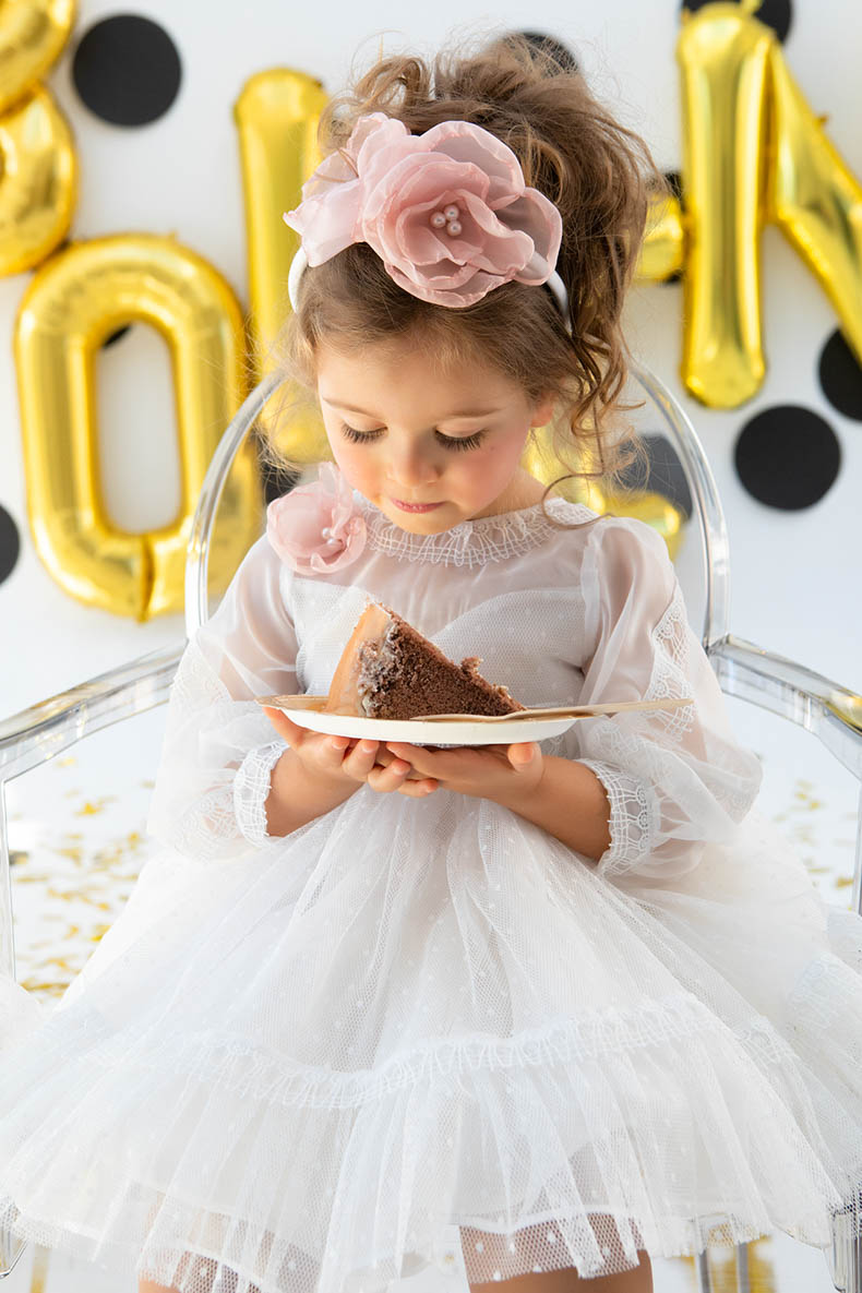 BAMBOLINO - Βαπτιστικό Φόρεμα Penny