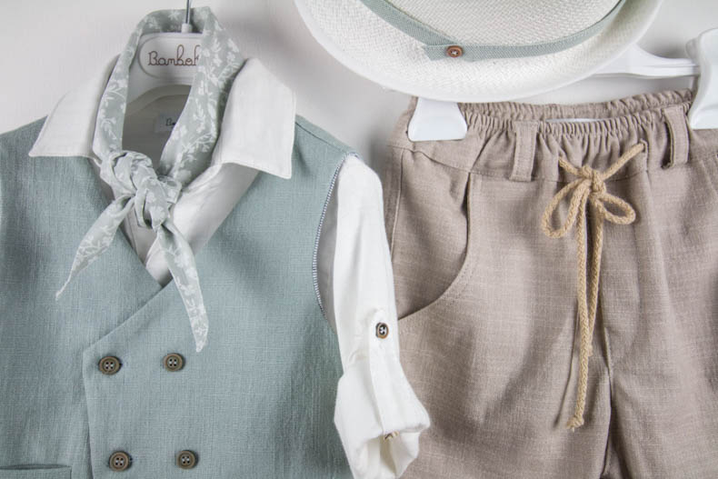 BAMBOLINO - Βαπτιστικό Κοστούμι Liam