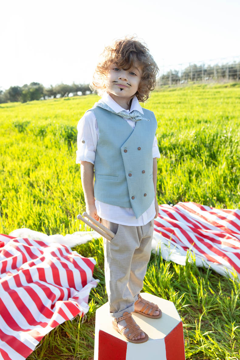 BAMBOLINO - Βαπτιστικό Κοστούμι Liam