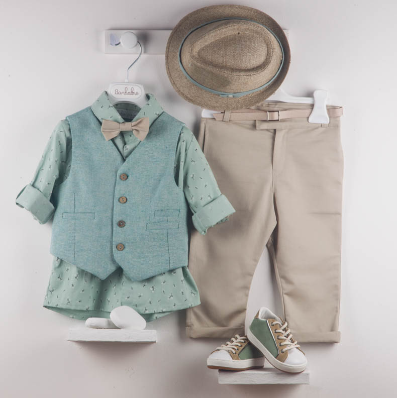 BAMBOLINO - Βαπτιστικό Κοστούμι Collins