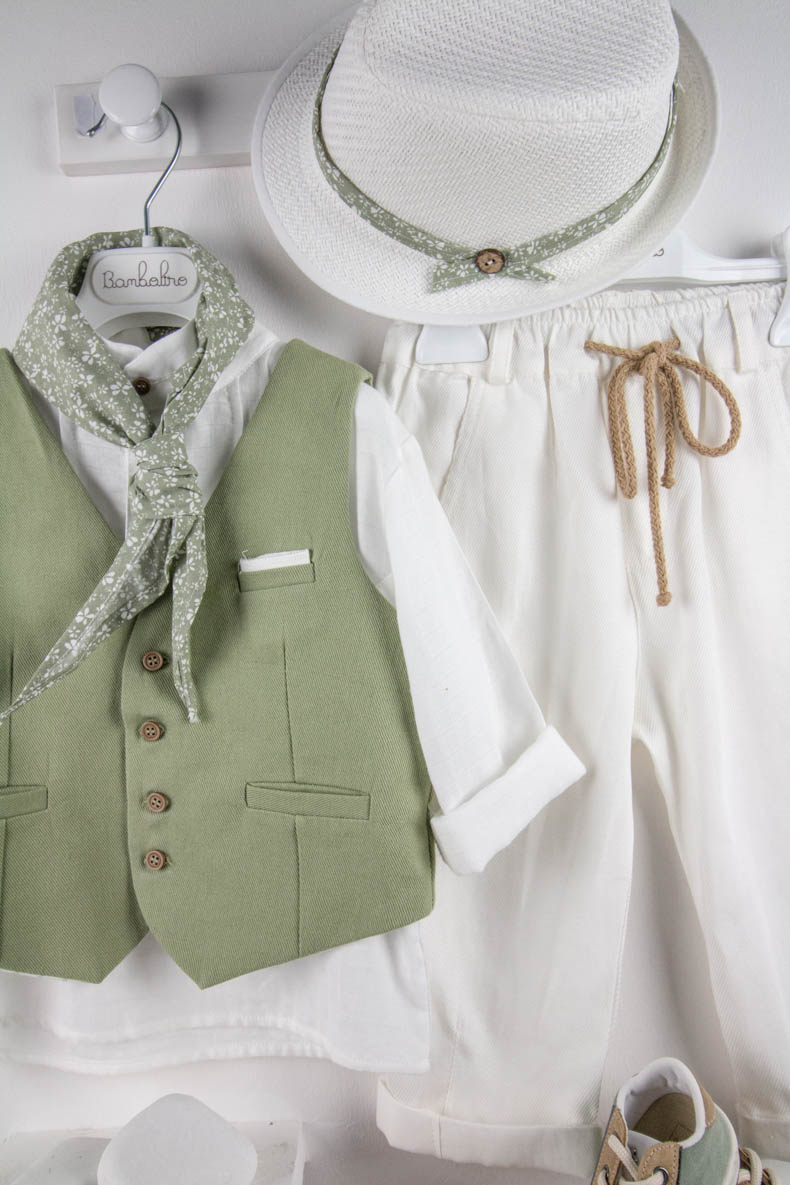 BAMBOLINO - Βαπτιστικό Κοστούμι Connor