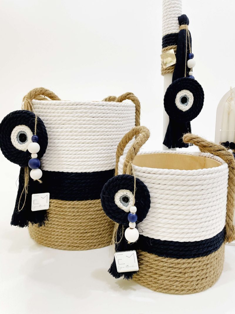 ΈΛΕΝΑ ΜΑΝΆΚΟΥ - Boho Basket Eye Charm