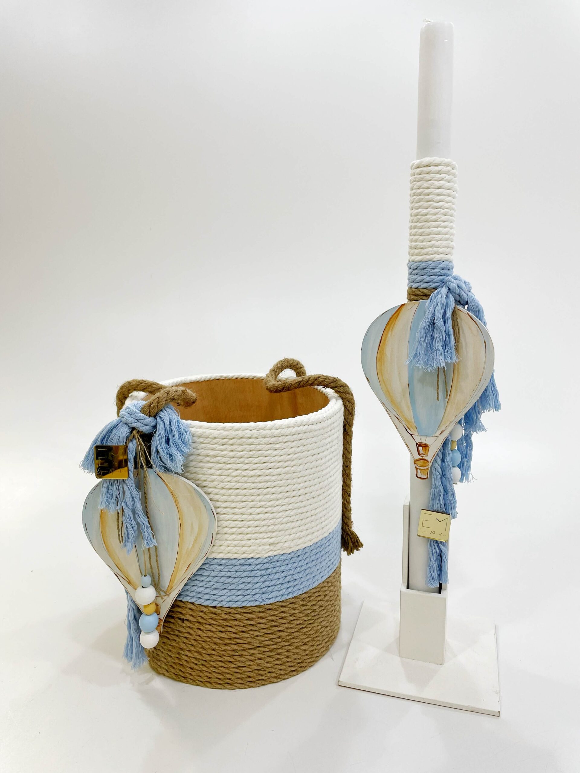 ΈΛΕΝΑ ΜΑΝΆΚΟΥ - Basket Airballoon Blue