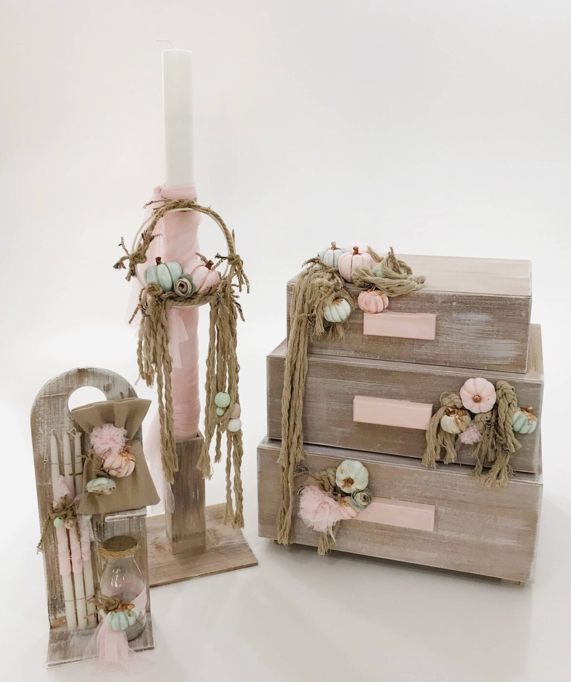 Pumpkin Love Suitcases - Σετ Βάπτισης 