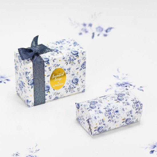 SOAP TALES - Σαπούνι small blue flowers 100gr