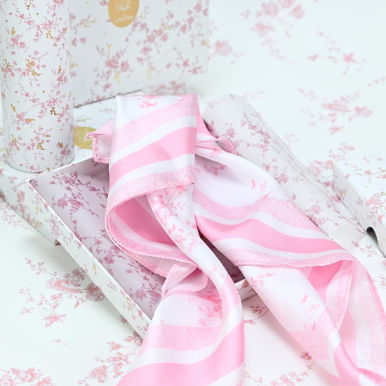 SOAP TALES - Μαντίλι pink toile