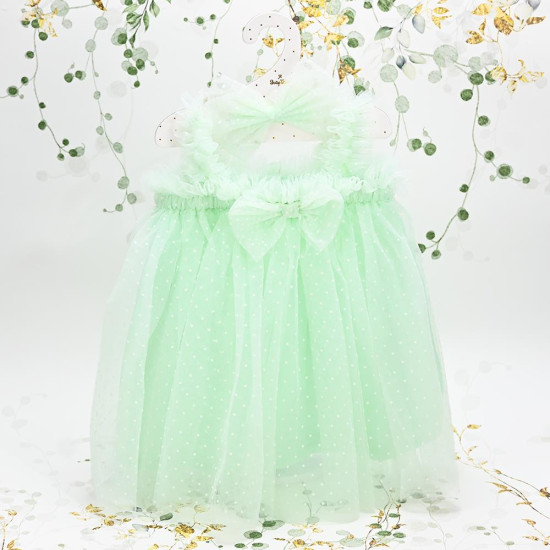 SOAP TALES - Φορεματάκι πουά βεραμάν