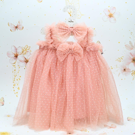 SOAP TALES - Φορεματάκι πουά σάπιο μήλο