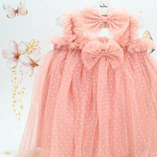 SOAP TALES - Φορεματάκι πουά σάπιο μήλο