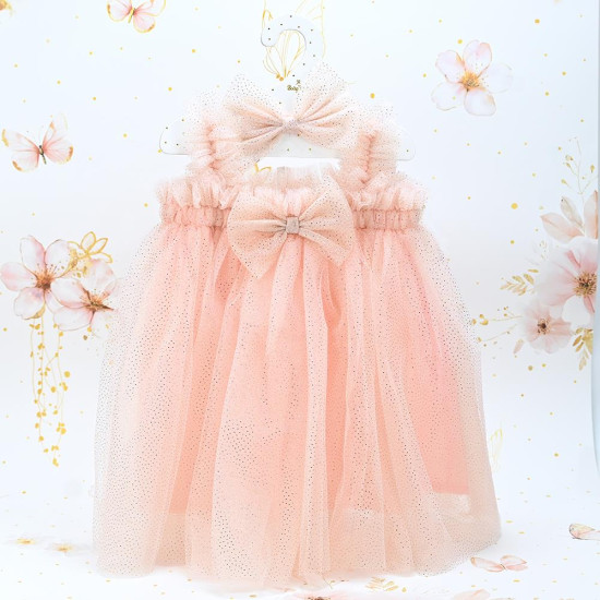 SOAP TALES - Φορεματάκι ροζ glitter