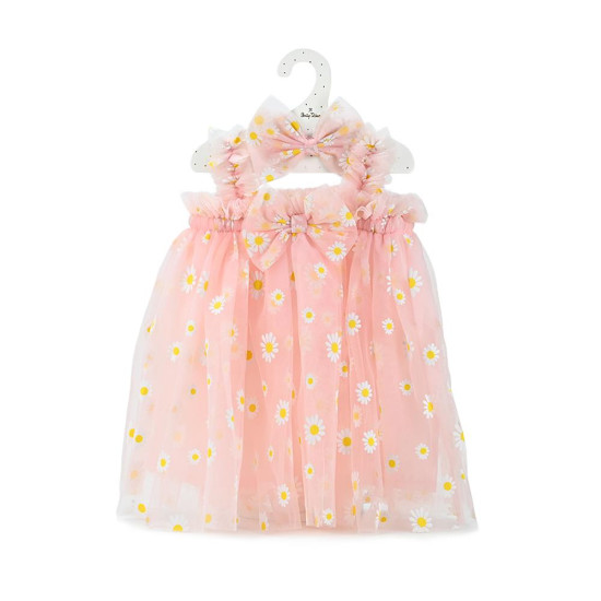 Φορεματάκι μαργαρίτες ροζ