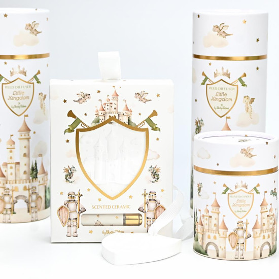 SOAP TALES - Κεραμικό και αρωματικά έλαια ιππότης 5ml