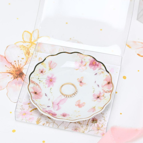 SOAP TALES - Πιατάκι πορσελάνη pink blossom