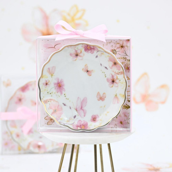 SOAP TALES - Πιατάκι πορσελάνη pink blossom
